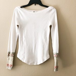 Free People Long Sleeve Top